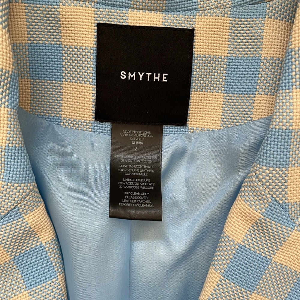 Smythe Duchess Leather Elbow Patch Blazer - image 6